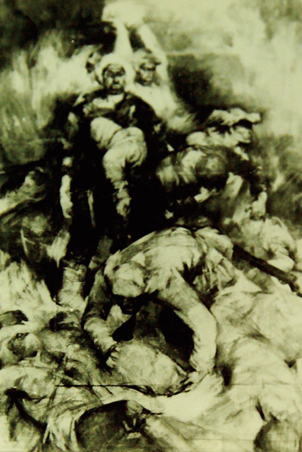 The Anti-United Group of paintings - the fire that cannot be extinguished-5