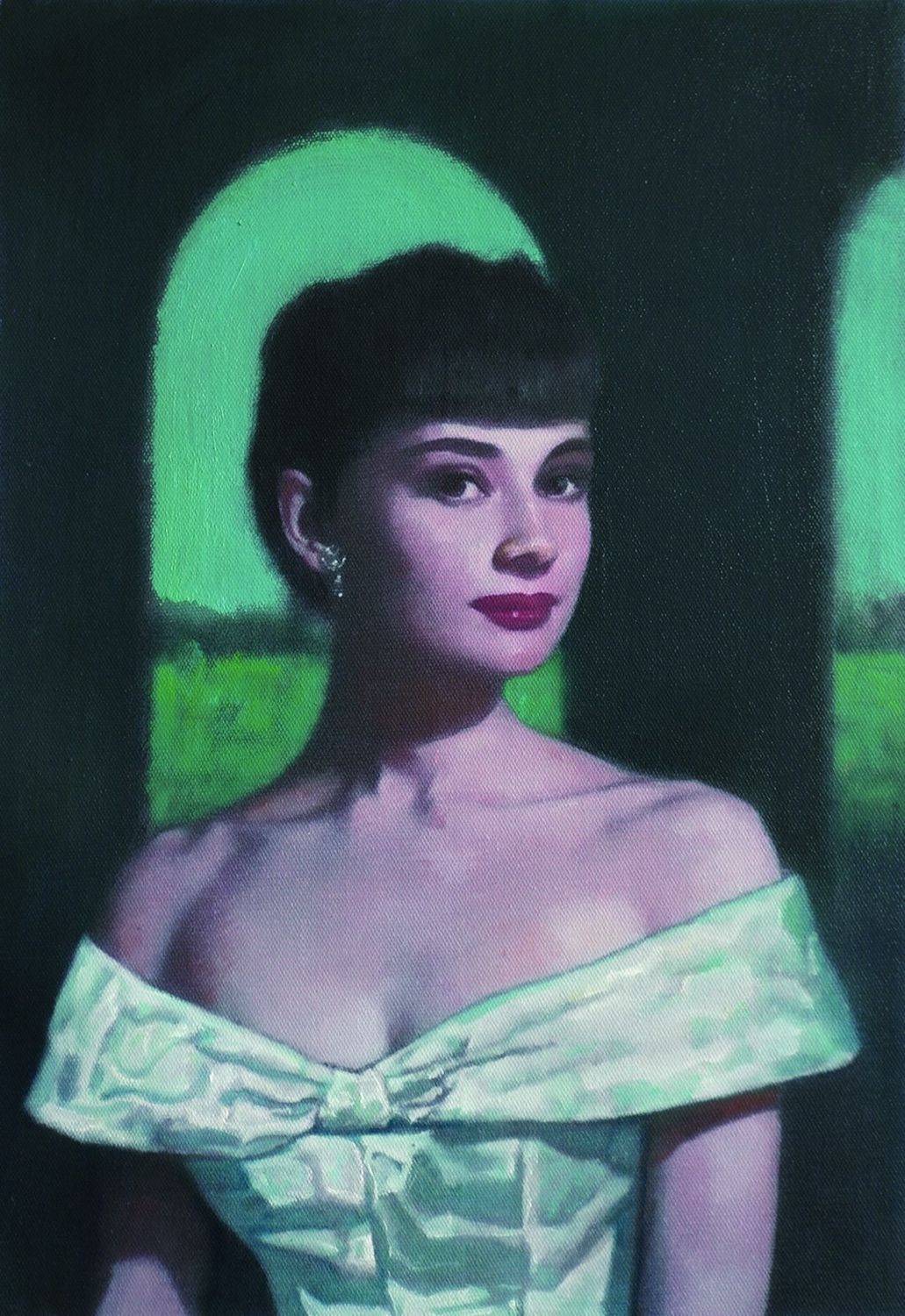 Portrait of Audrey Hepburn