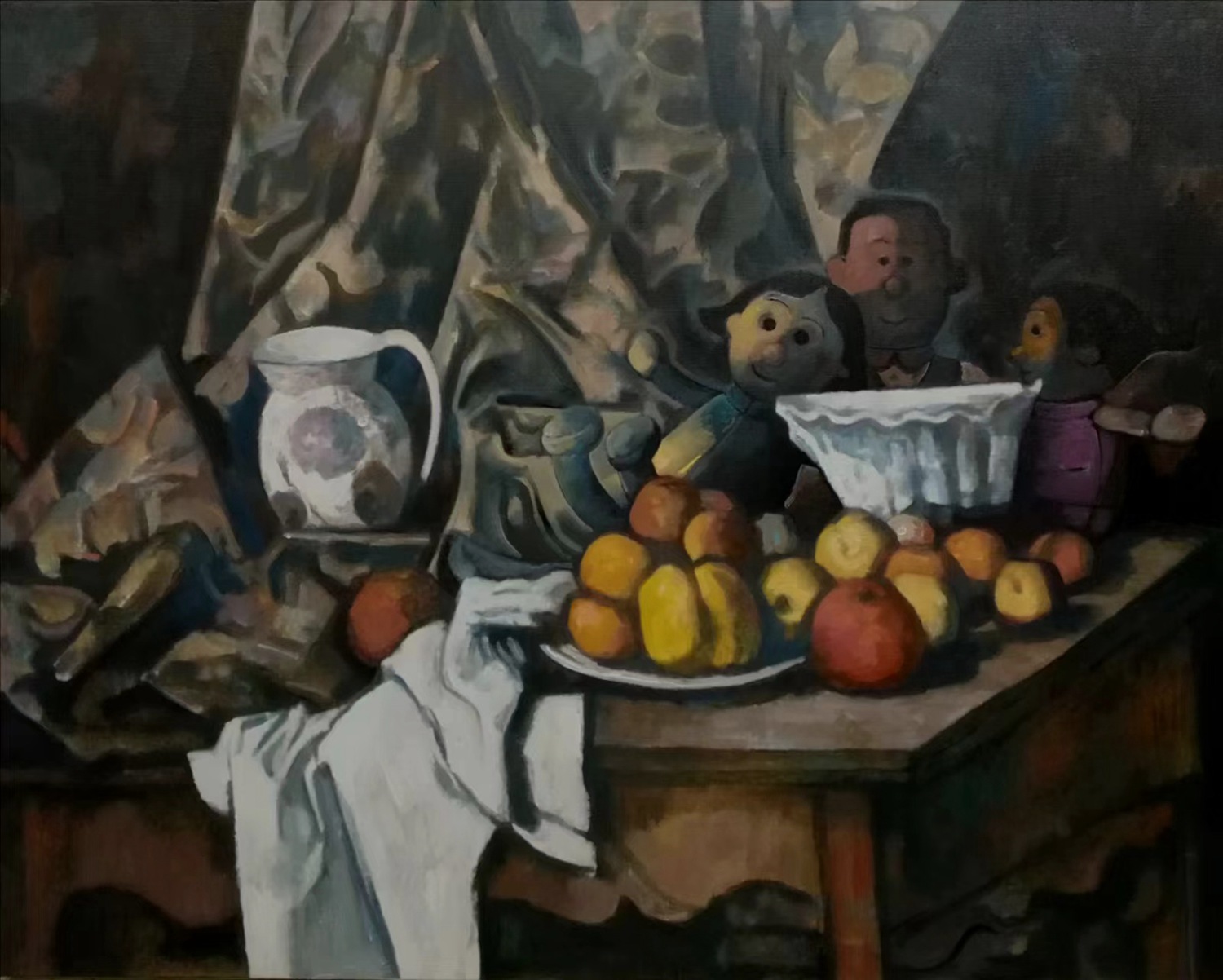 Salute to Saishang - The Family of Three Hidden in the Master's Still Life Painting