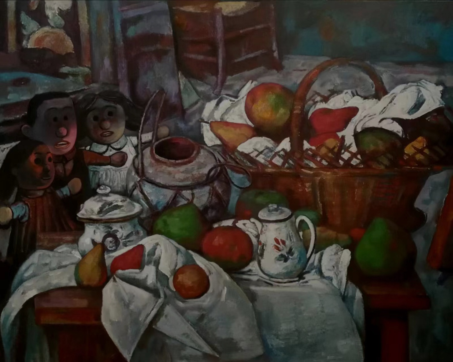 Salute to Saishang - The Family of Three Hidden in the Master's Still Life Painting